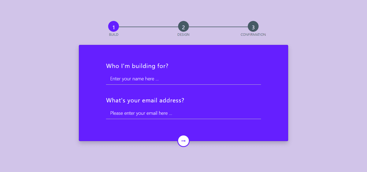 Bootstrap 4 form wizard using jquery steps Example