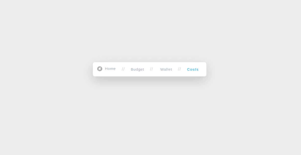 Bootstrap 4 breadcrumbs navigation with arrow Example