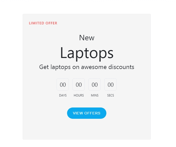 Bootstrap 4 News card with animation Example