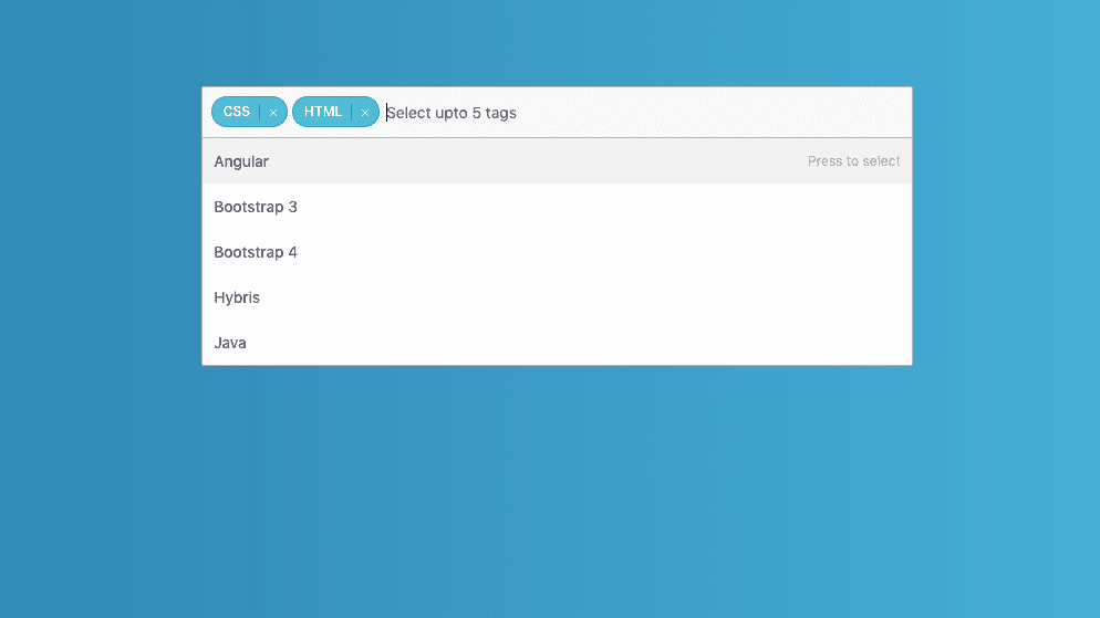Bootstrap 5 dropdown select option Example