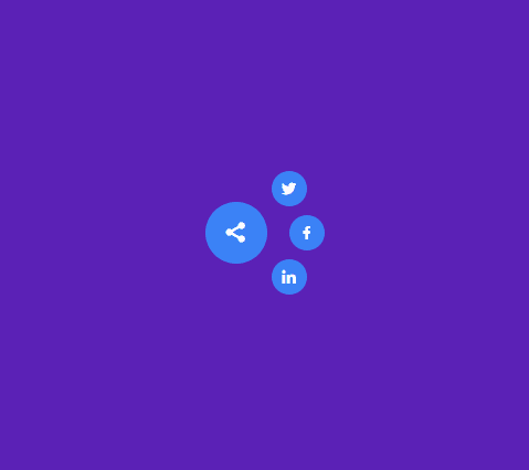 social media share button