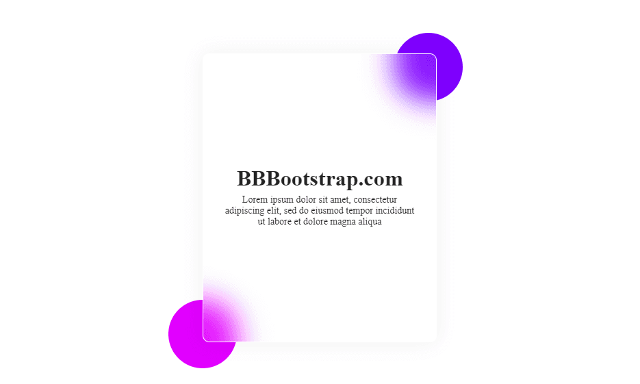 card hover effect with backdrop filter