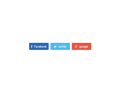 Responsive Social Buttons