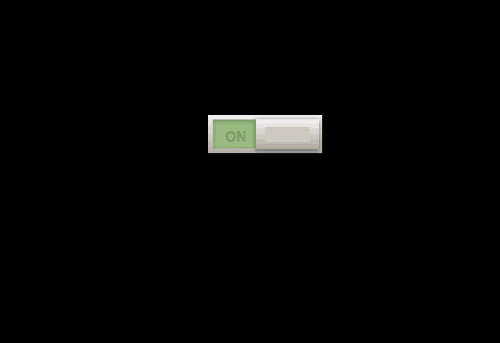 Simple Horizontal ON/OFF switch animation