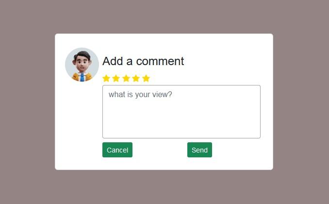 Bootstrap 4 Awesome testimonial template for your company. Example