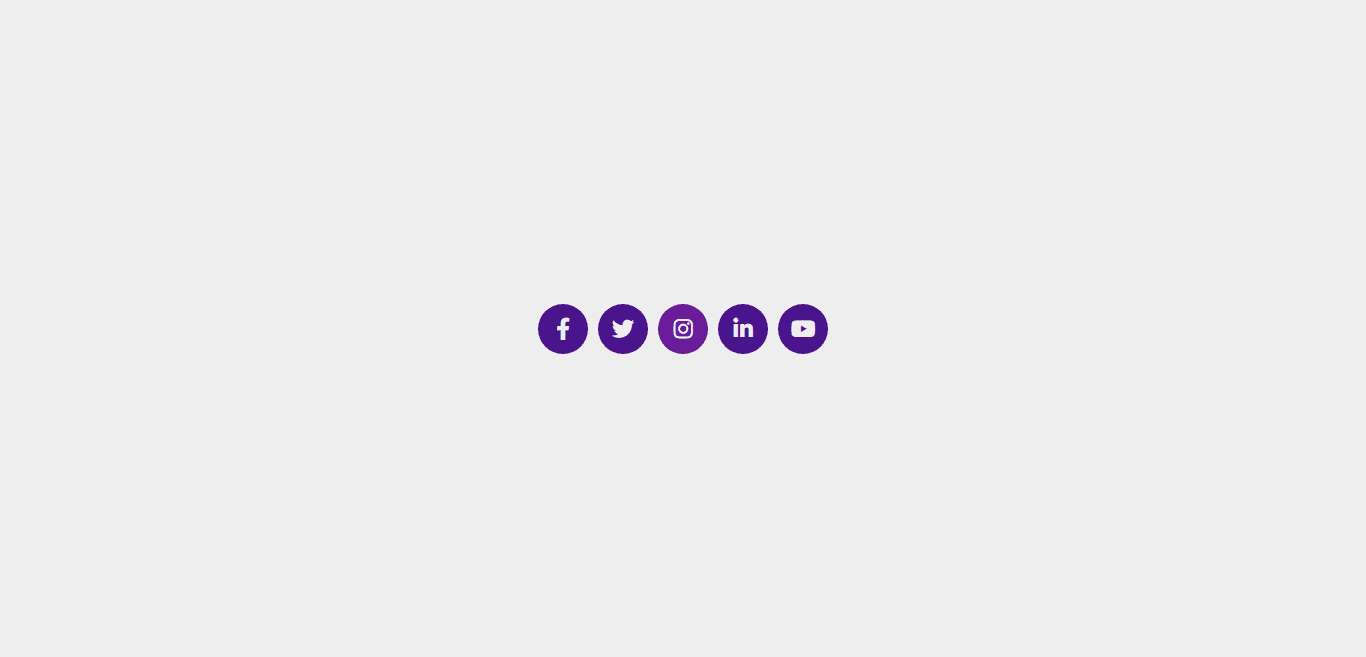 follow us social icons