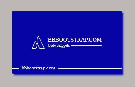 visitng card