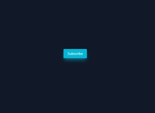 Colored box shadows button