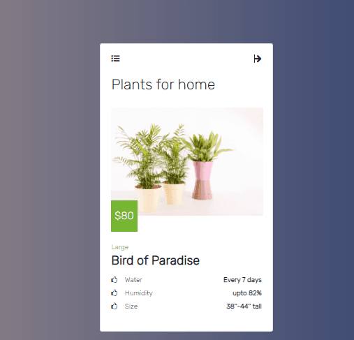 shopping e-commerce multi form with product details