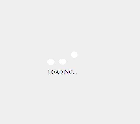 bouncy balls animation loader