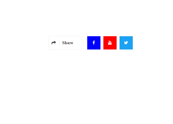 social share icons