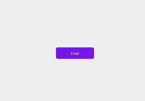 animation loading button with transition