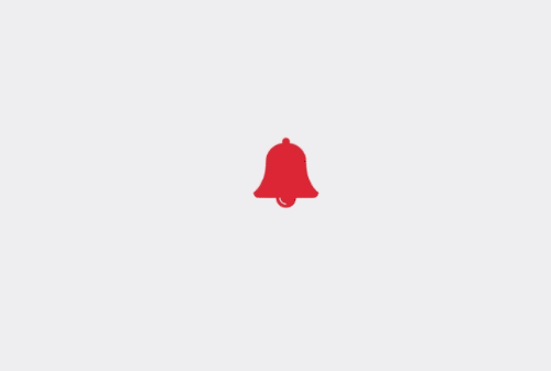 ringing bell animation with font awesome icons