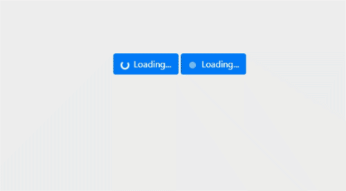 loading button with spinner