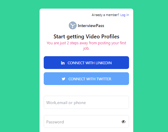 signup form show hide password and hover effect