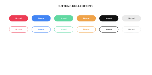 Button Collection With hover style