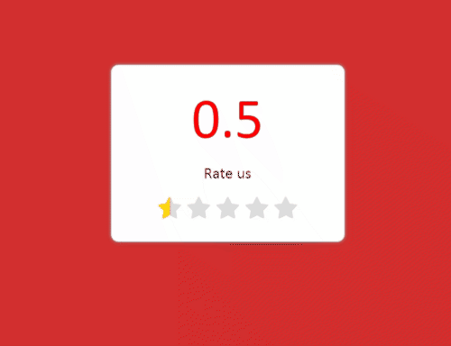 rating star with inputs using jquery