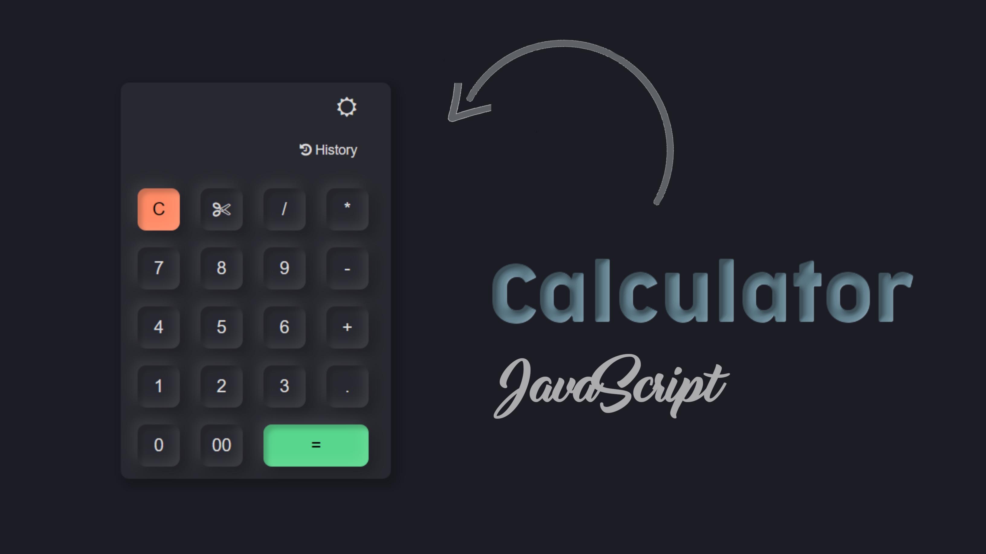 calculator using Javascript