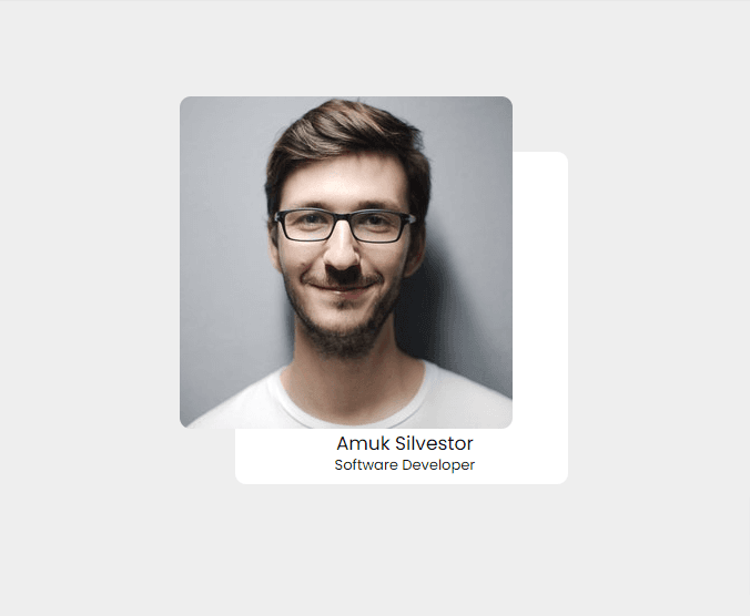 image card with transition hover effect