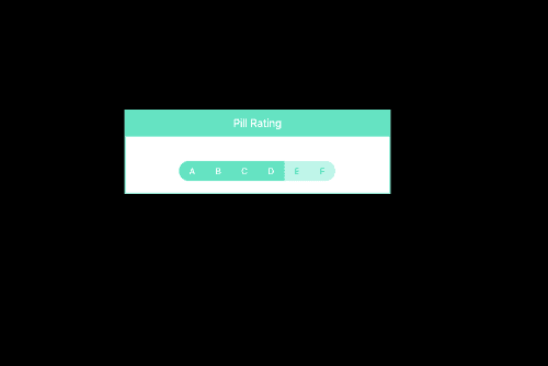 Pill Rating with alert