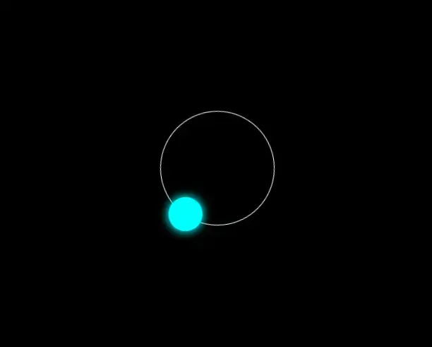 Edge motion  circle with animation