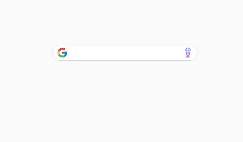 Google type search box inputgroup