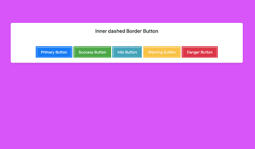 inner dashed Border Button