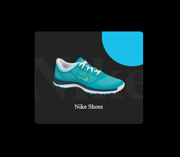 ecommerce product card with hover effect using clip path