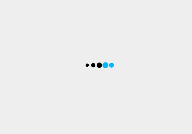loading animation with animation delay property