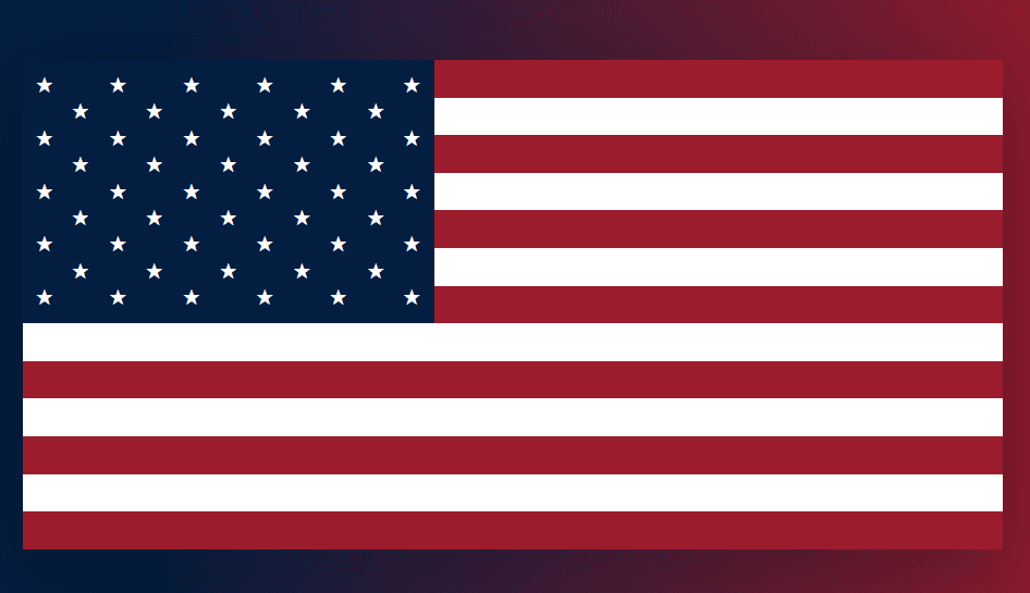 usa flag with background