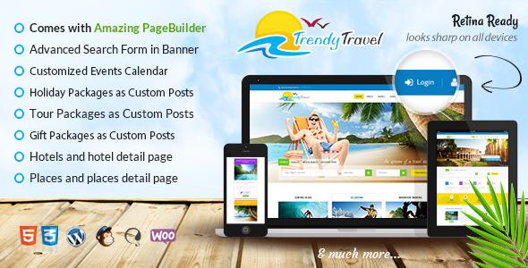 Trendy Travel WordPress