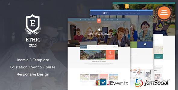 Education, Event and Course - ETHIC Template