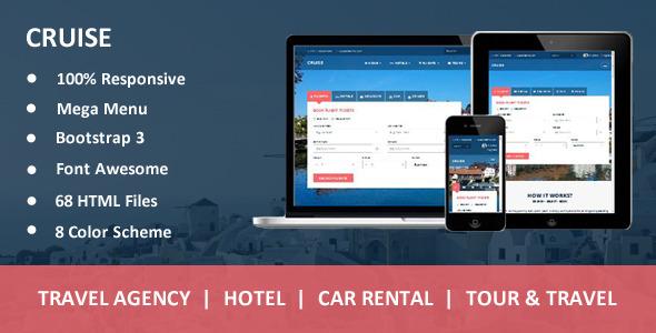 Cruise - Responsive Travel Agency Template