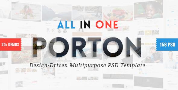 Porton | Design-Driven Multipurpose PSD