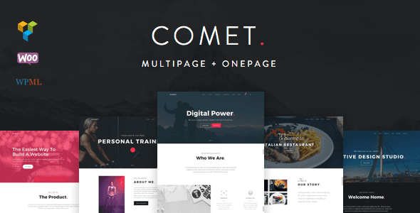 Comet - Creative Multi-Purpose WordPress Theme