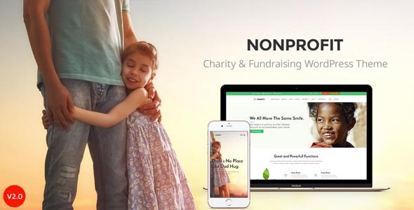 Nonprofit - NGO & Charity organization WordPress Theme