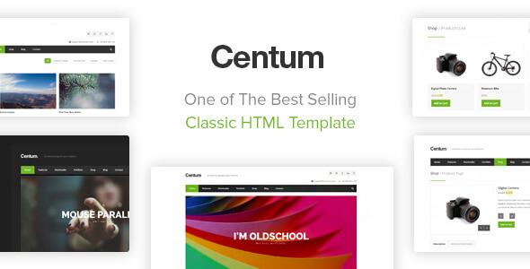 Centum - Responsive HTML Template