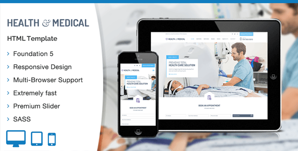 Health & Medical HTML Template