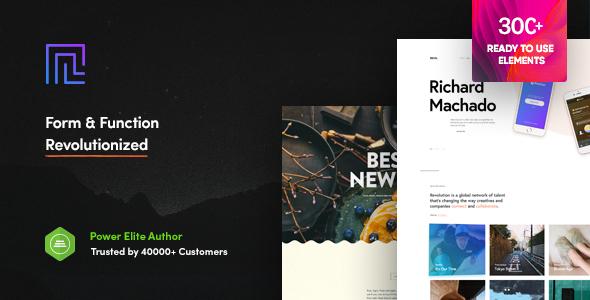 Revolution - Creative Multipurpose WordPress Theme