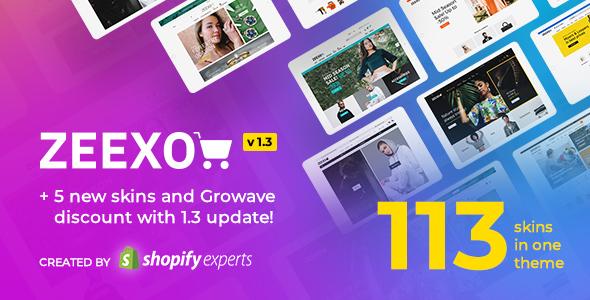 Zeexo - Multipurpose Shopify Theme - Multi languages & RTL support