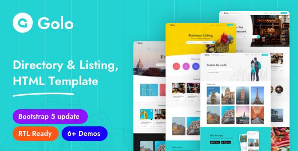 Golo - Directory Listing HTML Template