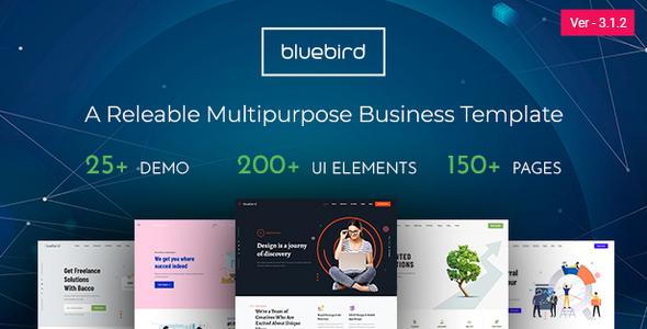 Bluebird - Multipurpose Business HTML Template