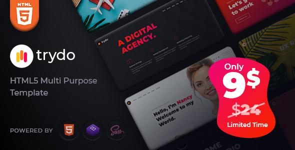 Trydo - Agency and Portfolio Template