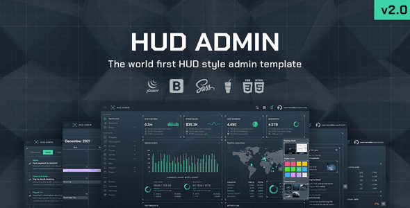 HUD - Bootstrap 5 Admin Template