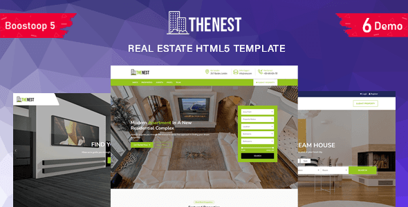 NEST - Real Estate Template