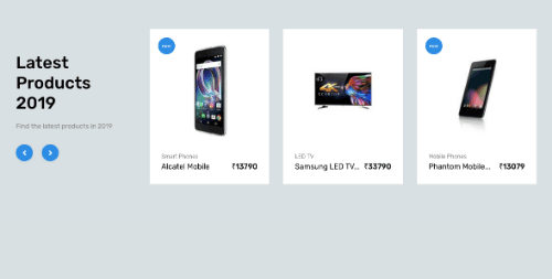 Bootstrap 4 ecommerce product list with filters Example