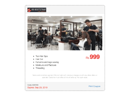 Bootstrap 5 simple chat template Example